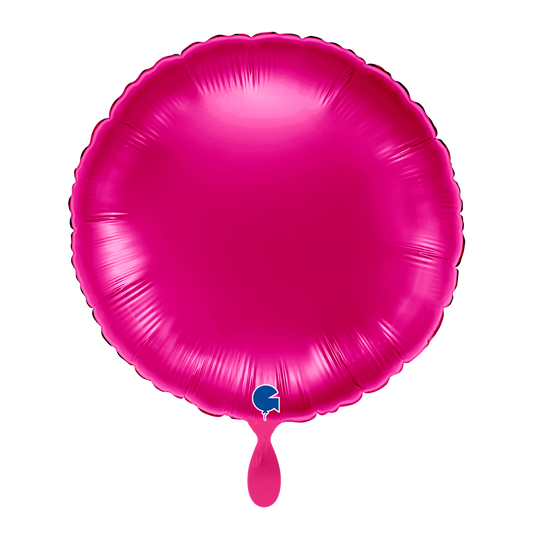 1 Ballon - Rond - Magenta