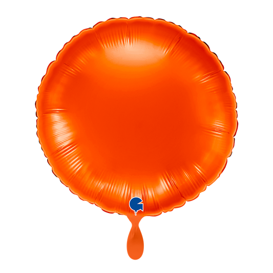1 Ballon - Rond - Oranje