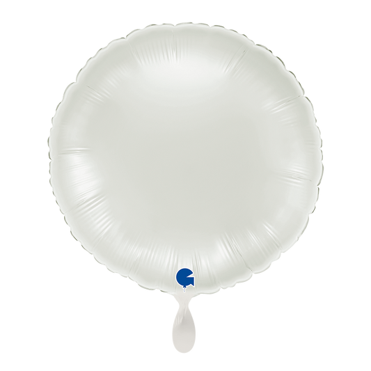 1 Ballon - Rond - Wit