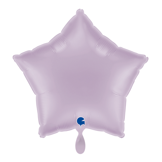 1 Ballon – ster – lila