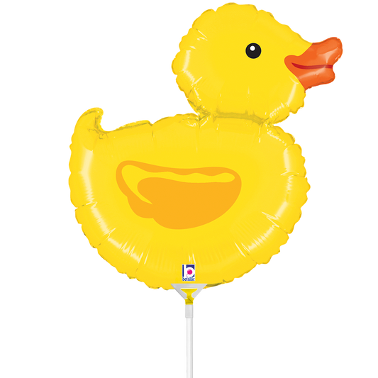 10 Miniballonnen Luchtgevuld - Ducky (Onverpakt)