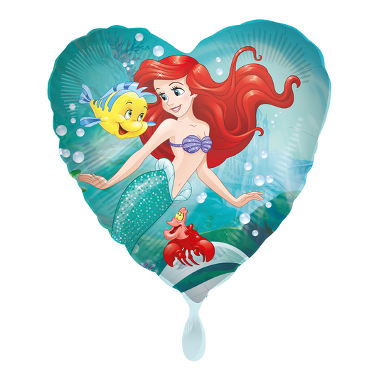 1 Ballon - Prinzessin Arielle