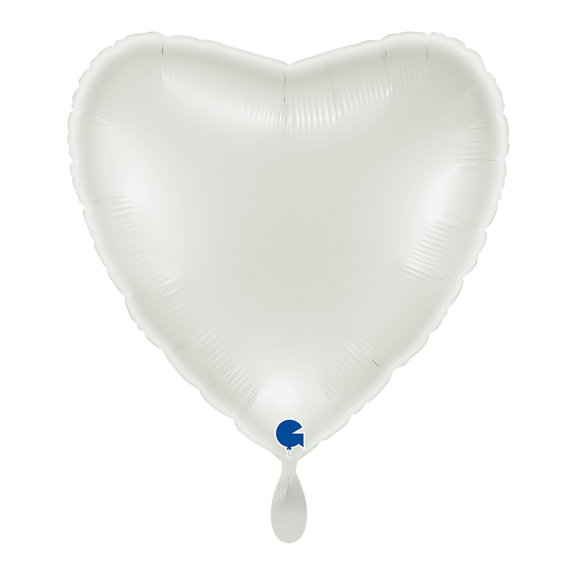1 Ballon XL - Hart - Wit