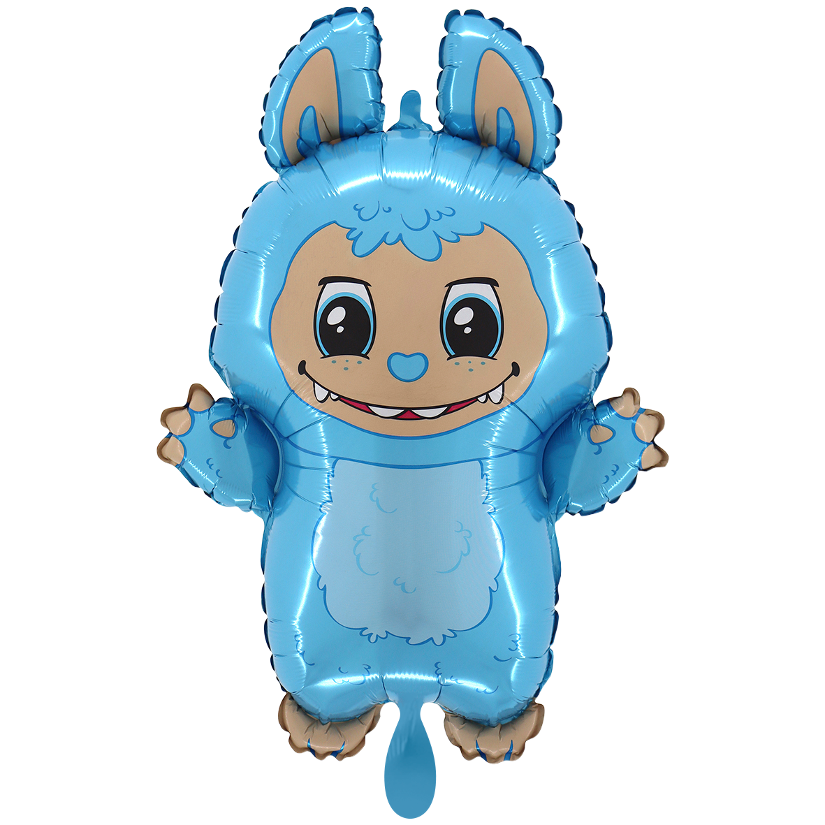 1 Ballon - Bad Bunny Blau