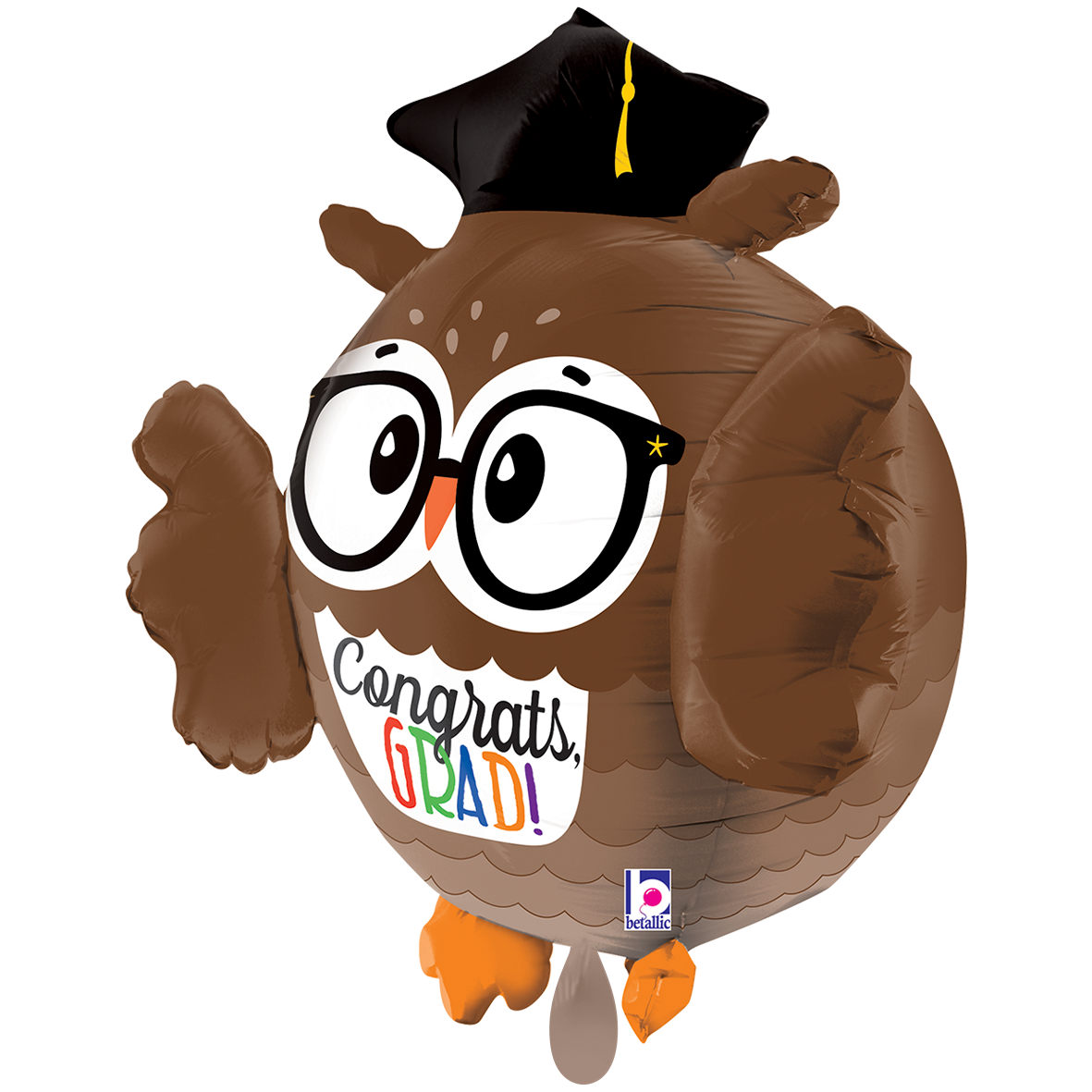 1 Ballon XXL - Dimensionals Grad Owl