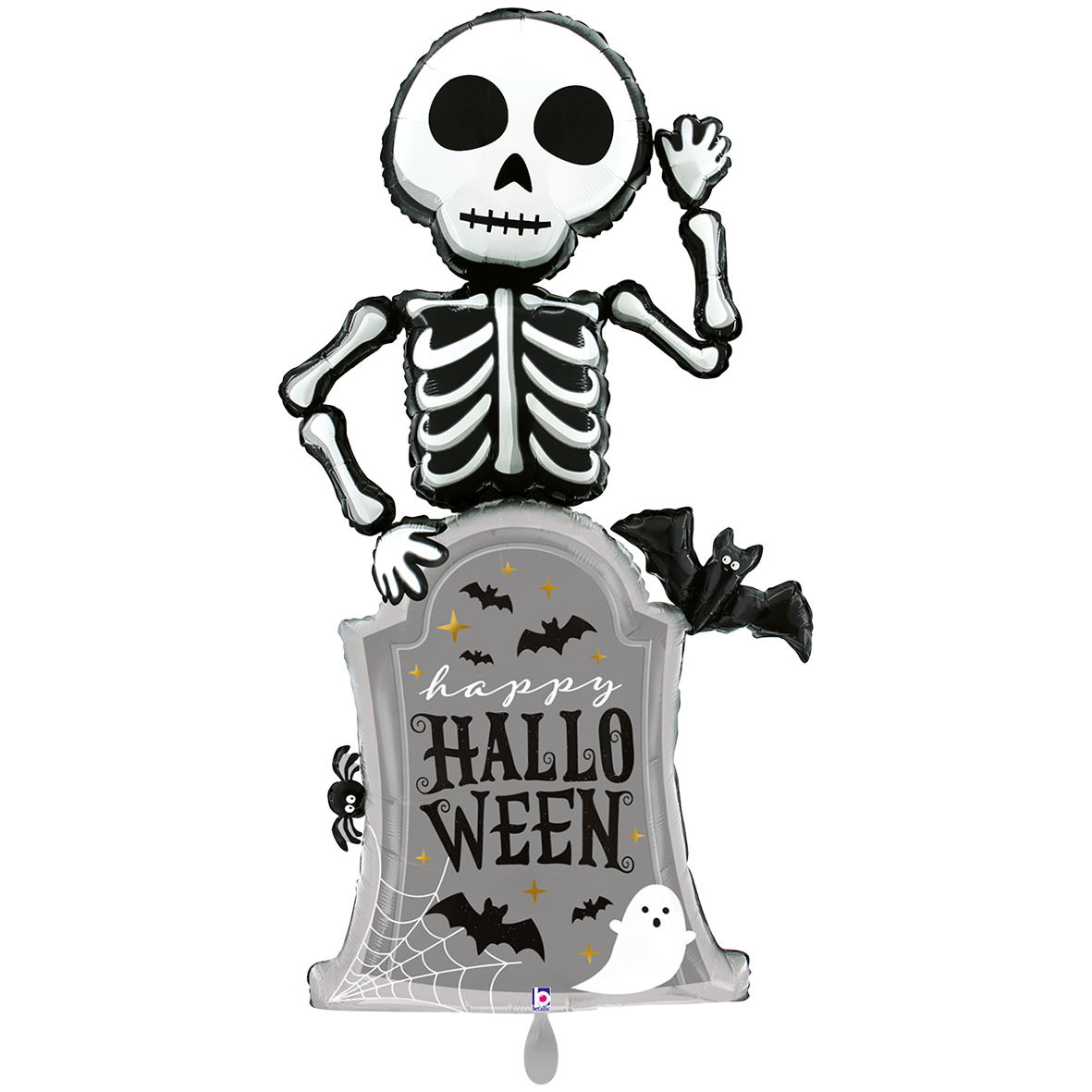 1 Ballon XXL - Special Delivery Skeleton