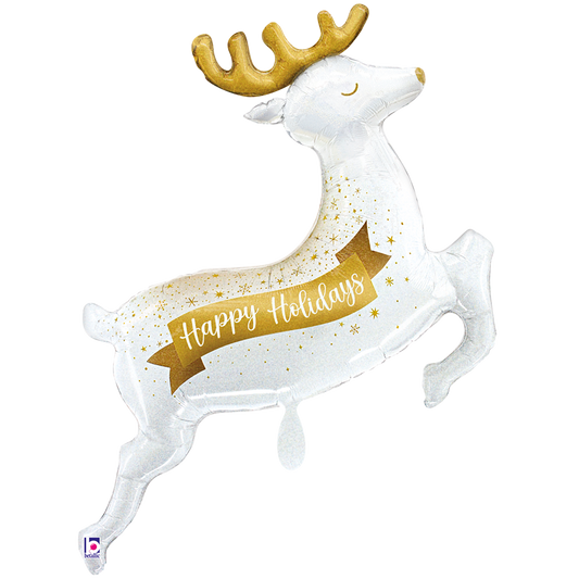 1 Ballon XXL - Glisten Holiday Rendier
