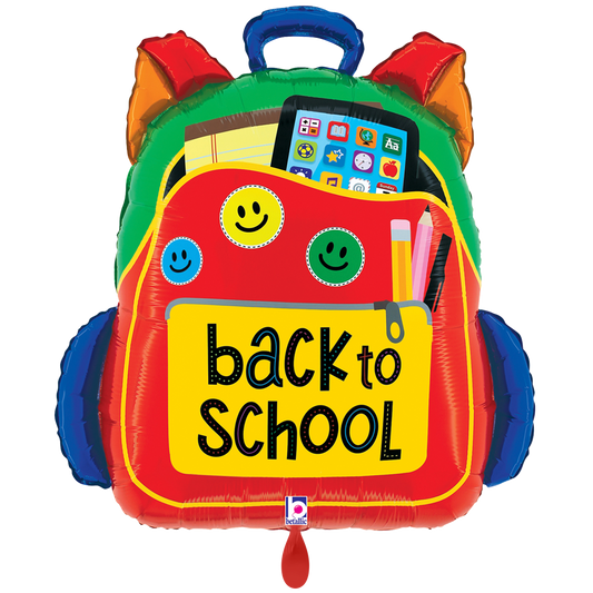 1 Ballon XXL - Back To School rugzak