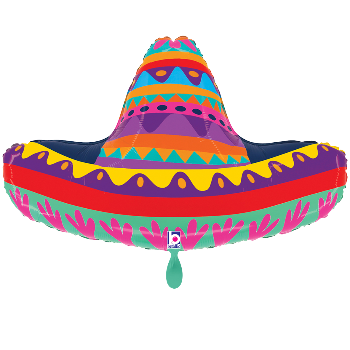 1 Ballon XXL - Feestelijke Sombrero