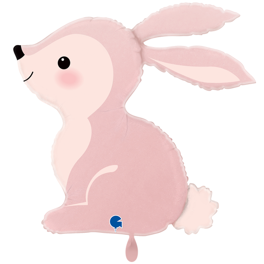 1 Ballon XXL - Woodland Pink Bunny