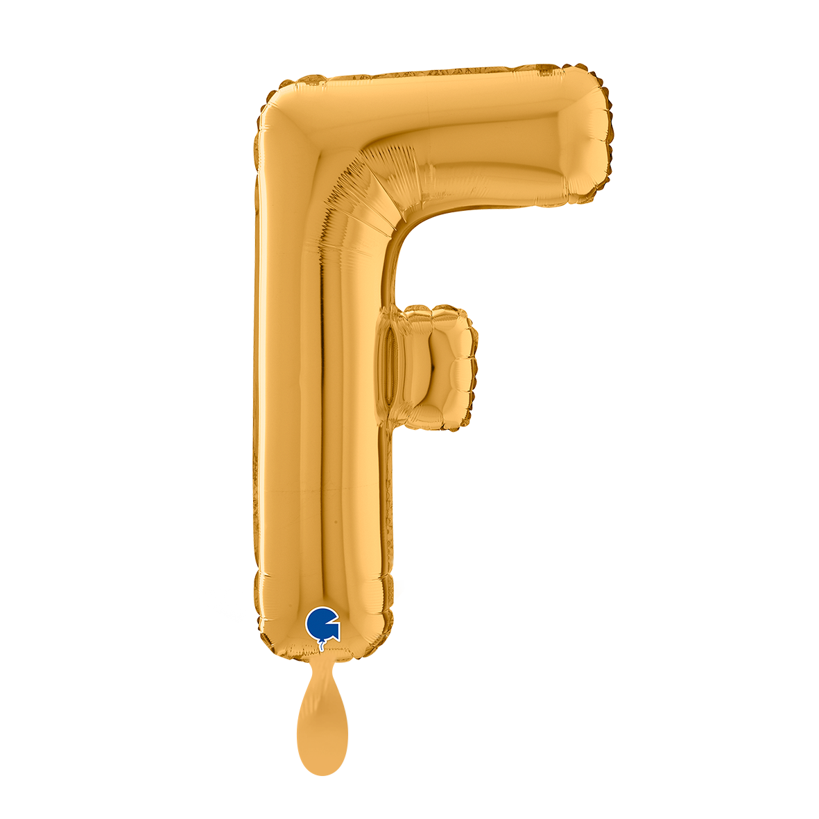 1 Ballon XL - Letter F - Goud