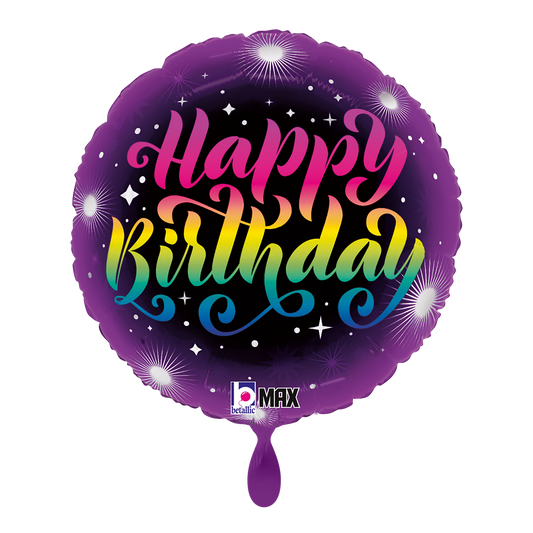 1 Ballon – Neon Verjaardag