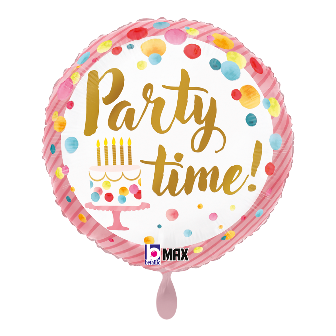 1 Ballon – Satin Geburtstag Pink Party
