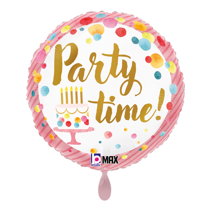 1 Ballon – Satin Geburtstag Pink Party