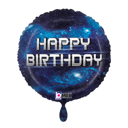 1 Ballon - Geburtstag Galaxis