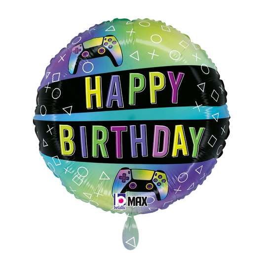 1 Ballon - Leuke Gaming-verjaardag