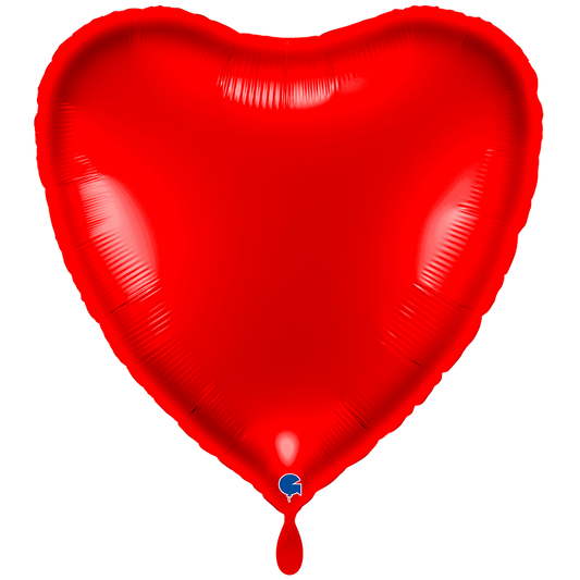 1 Ballon XL - Hart 31 inch Rood