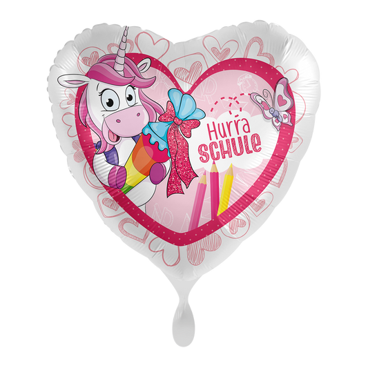 1 Ballon - Eenhoorn Hoera School