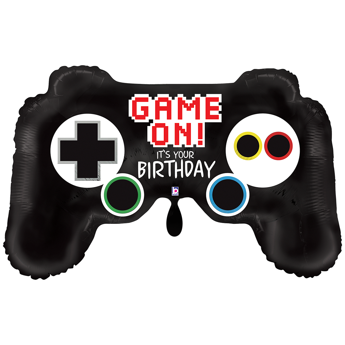 1 Ballon XXL - Gamecontroller Verjaardag