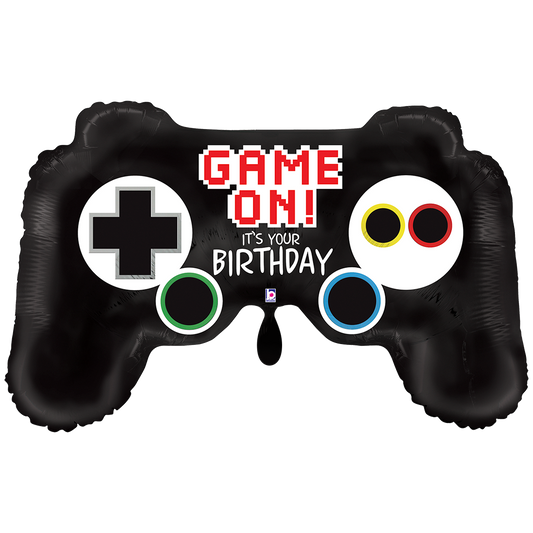1 Ballon XXL - Gamecontroller Verjaardag