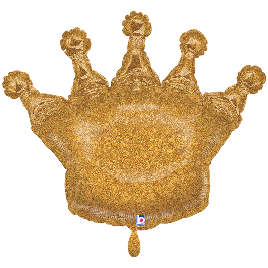 1 Ballon XXL - Glanzende Kroon