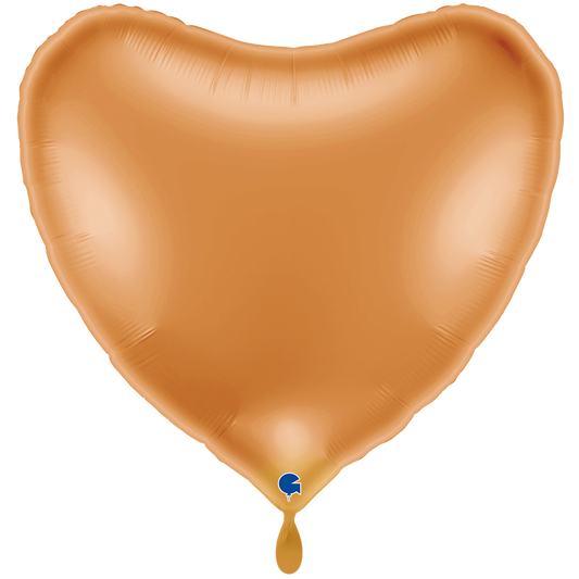 1 Ballon XXL – Hart – Sunset Gold