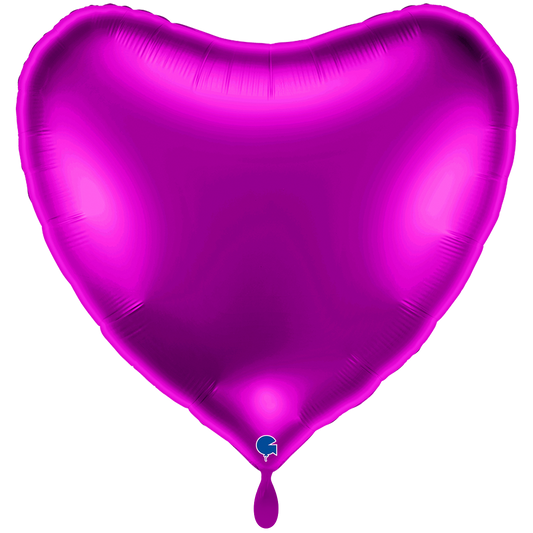 1 Ballon XXL - Herz - Lila