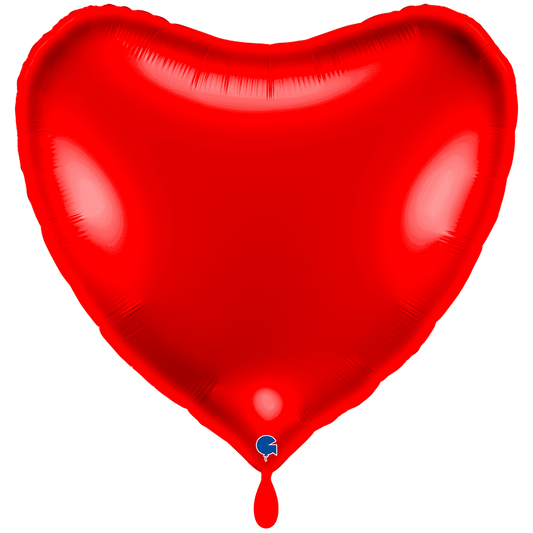 1 Ballon XXL - Hart - Rood