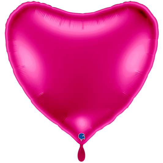 1 Ballon XXL - Hart - Magenta