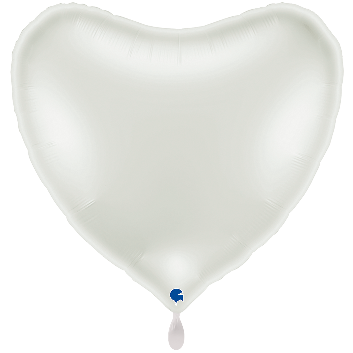1 ballon XXL – hart – wit