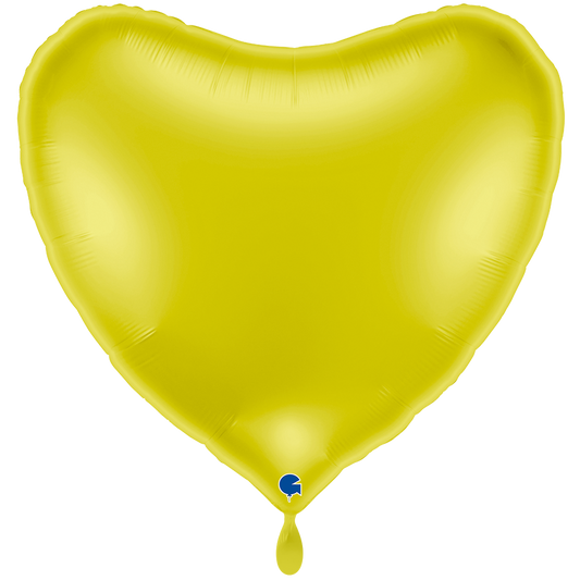 1 Ballon XXL - Hart - Geel