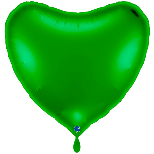 1 Ballon XXL - Hart - Groen