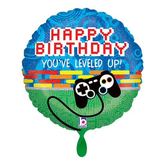 1 ballon - Gamecontroller Verjaardag