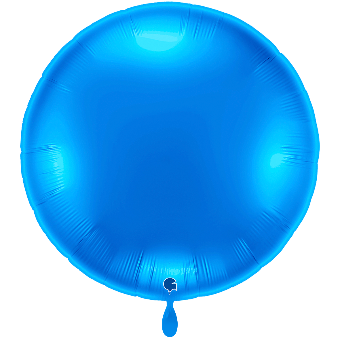 1 Ballon XXL - Rond - Blauw