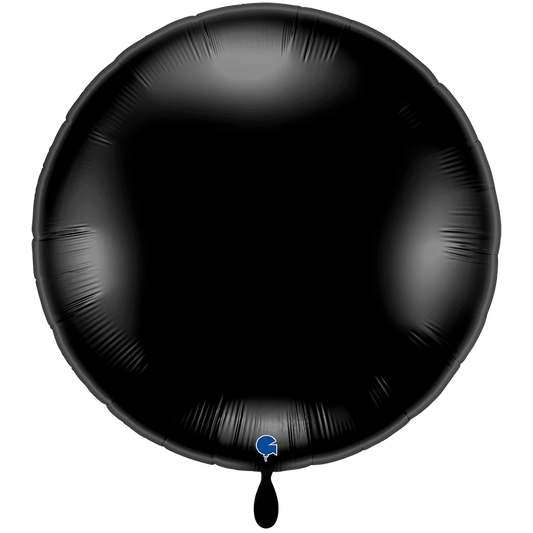 1 Ballon XXL - Rond - Zwart