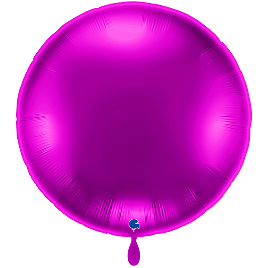 1 Ballon XXL - Rond - Paars