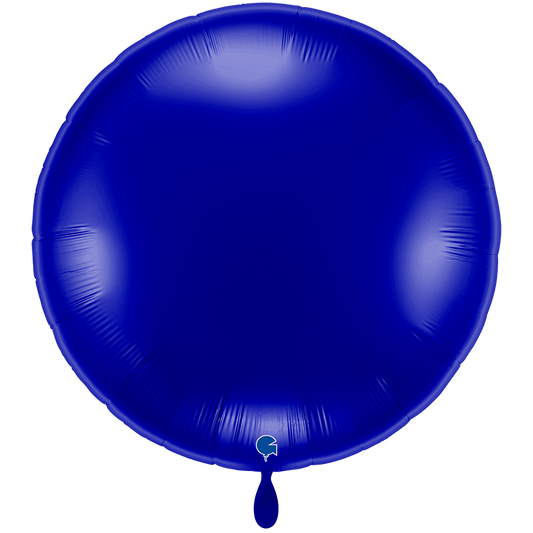 1 Ballon XXL - Rond - Capri blauw