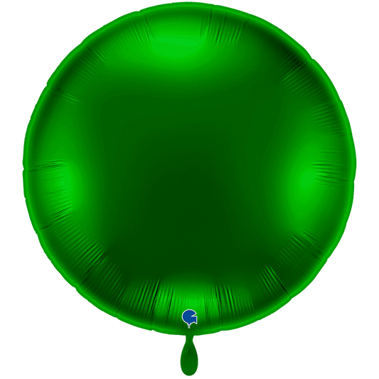 1 Ballon XXL - Rond - Donkergroen