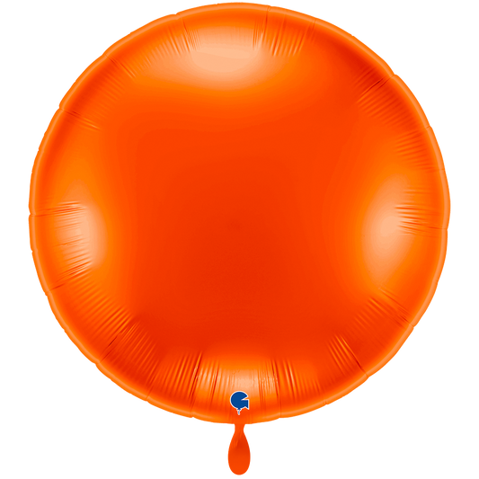 1 Ballon XXL - Rond - Oranje