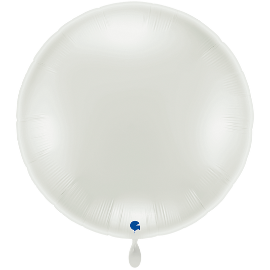 1 Ballon XXL – Rond – Wit