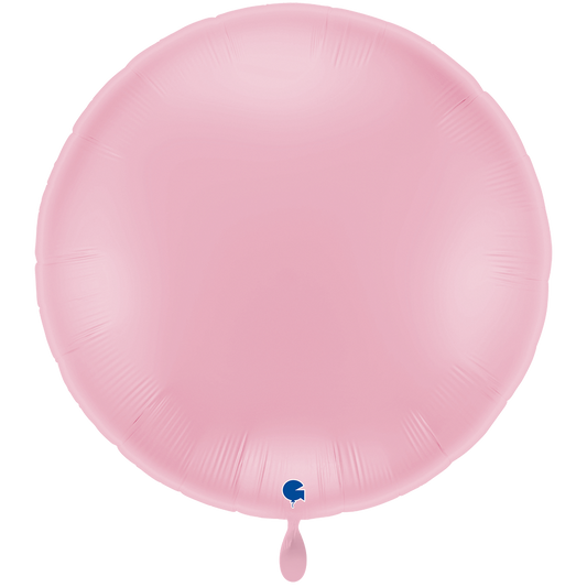 1 Ballon XXL - Rond - Pastel Roze