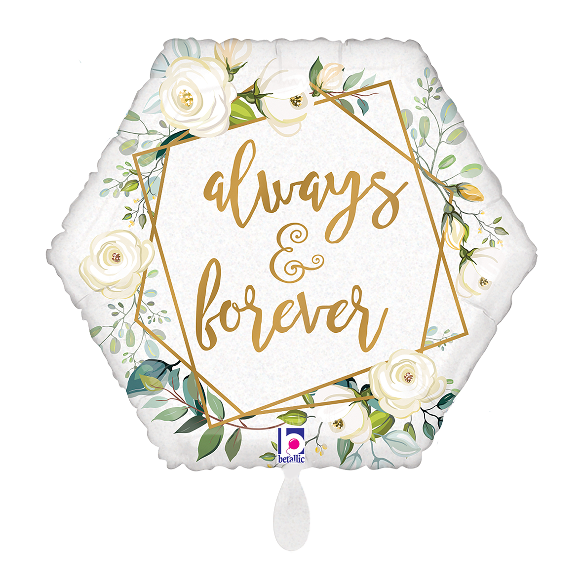 1 Ballon - Geo Always & Forever