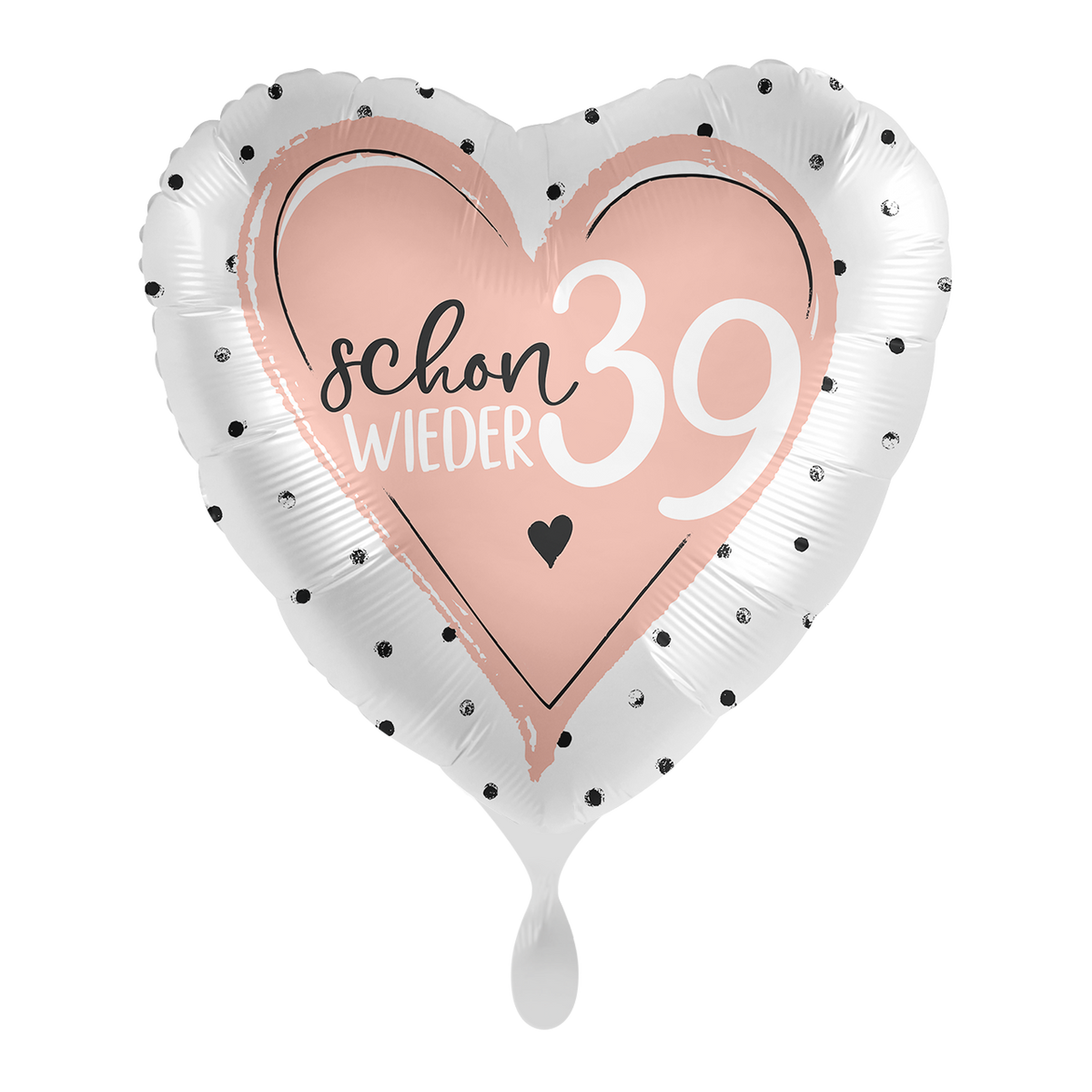 1 ballon - glanzend - Alweer 39 - GER