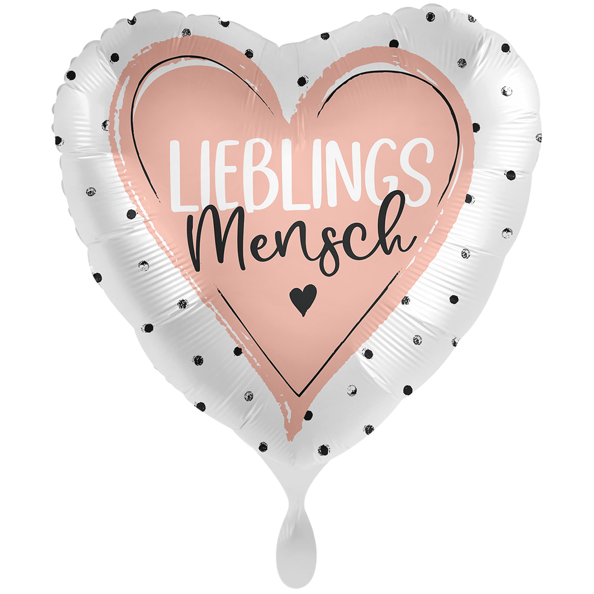 1 Ballon XXL - Glanz - Lievelingsmens