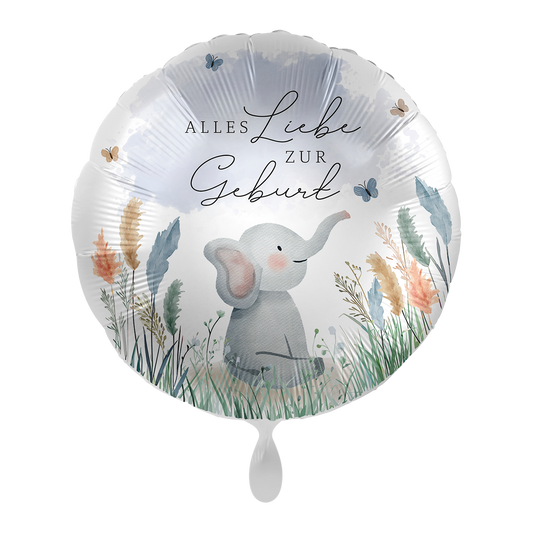1 Ballon - Baby Boy - Liefs voor de geboorte - NL