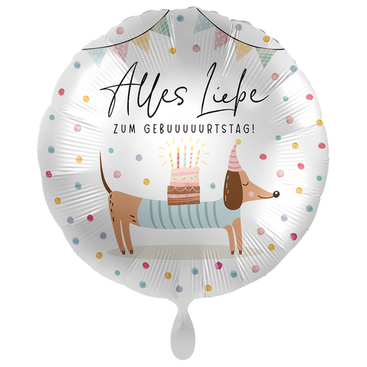 1 Ballon XXL - Doggy Dots Birthday - NED