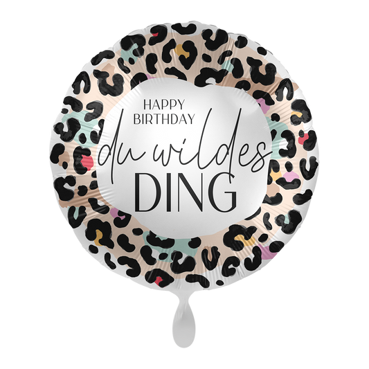 1 Ballon - Wild Happy Birthday - NL