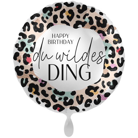 1 Ballon XXL - Wild Happy Birthday - NL