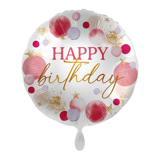 1 Ballon - Sweet Pink Birthday - NL