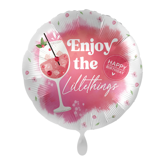 1 Ballon - Enjoy the Little Things Birthday - NL